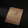 Sun alloy necklace