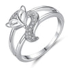 Creative and simple temperament fox ring