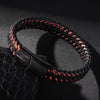 Titanium steel black woven Bracelet
