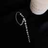 Long Simple Earrings Female Diamond Stud Earrings
