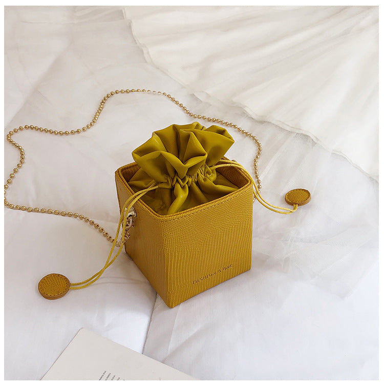 Women's bags new pumping bucket bag