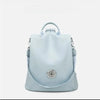 The New Seasonal Series Of Shoulder Bags Haze Blue New Fashion Leisure Ladies Backpack Large Capacity