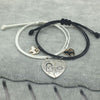 2 Sets Of Personalized Kitten Couple Bracelets