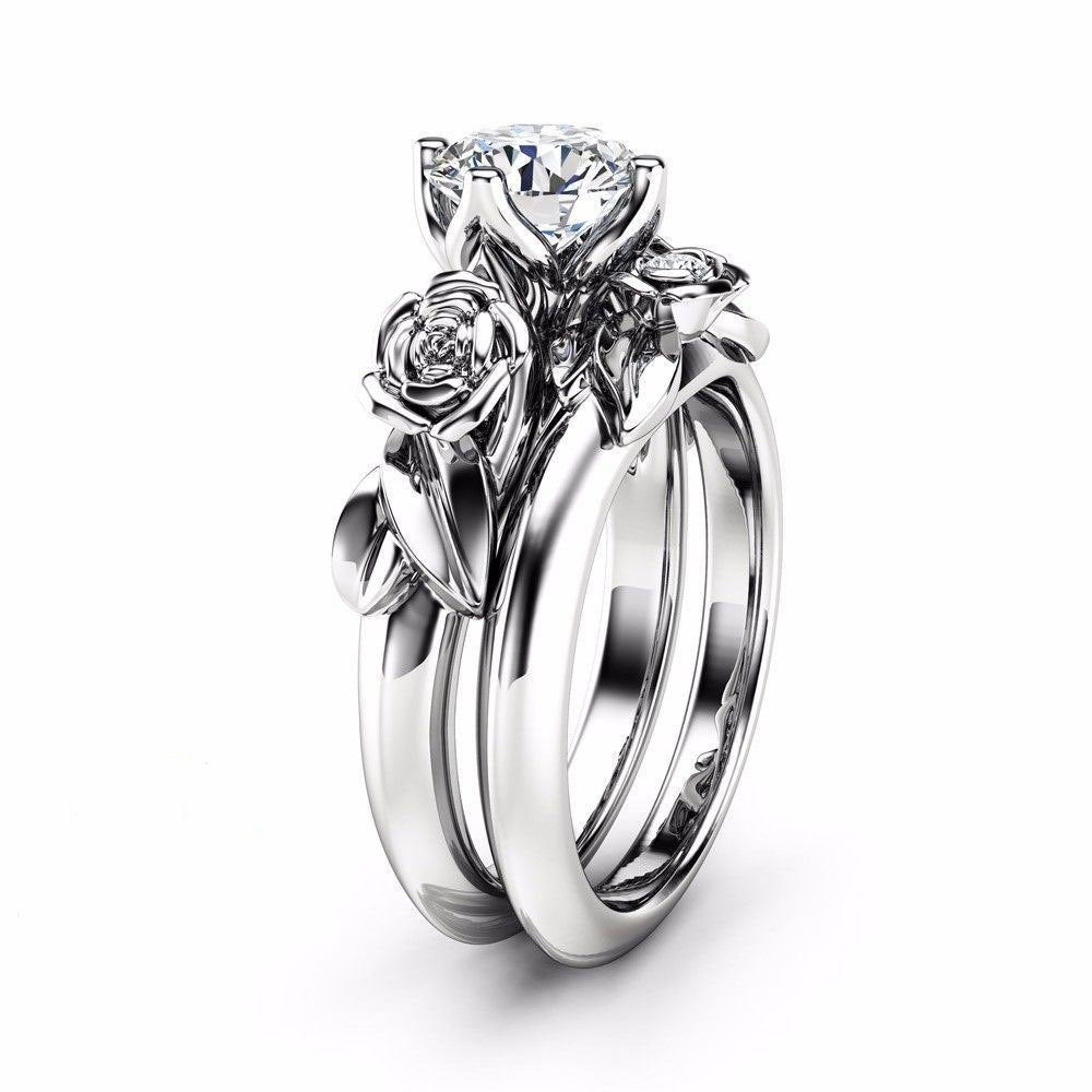 Rose gold ring
