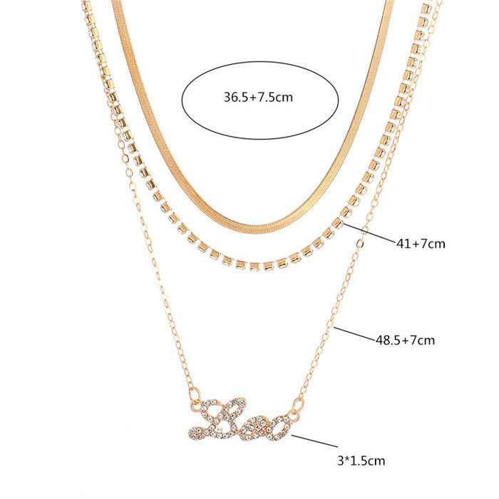 European And American Choker Necklace Choker Necklace