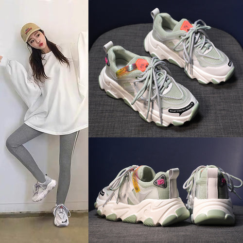 Chasing elements, old shoes, women's shoes