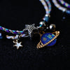 A Pair Of Women's Star And Moon Bracelets