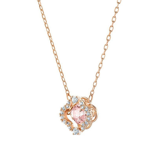 Beating heart necklace