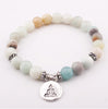 Black Gallstone 108Mala Bead Bracelet