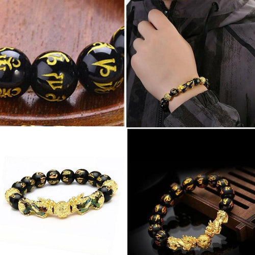 Color Changing Pixiu Six-character Mantra Bracelet Fashion