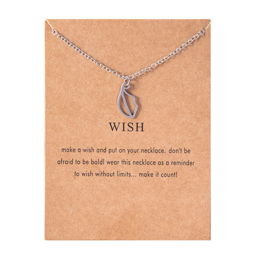 Creative Lips Pendant Necklace Silver Stainless Steel Necklaces Chokers