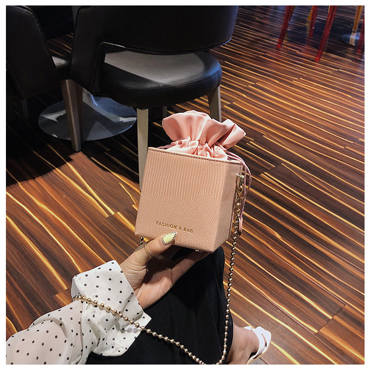 Women's bags new pumping bucket bag