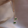 Scalloped Crystal Necklace