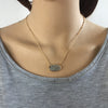 Colorful pendant necklace