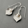 Fashion Women's Horseshoe Lotus Petal Earrings