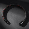 Titanium steel black woven Bracelet