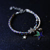 A Pair Of Women's Star And Moon Bracelets