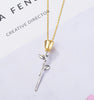 Ladies flower necklace