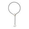 Gold Moon And XINGX Necklace Adjustable Necklace