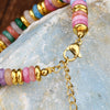 Dopamine Color Natural Stone Beaded Bracelet