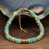 Dopamine Color Natural Stone Beaded Bracelet