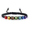 Round Seven-color Beads Accessories Bracelet