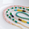Women's Retro Fashion Color Stone Beaded Bracelet