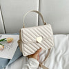 Women's Bags Fashion Diamond Lattice Handbag