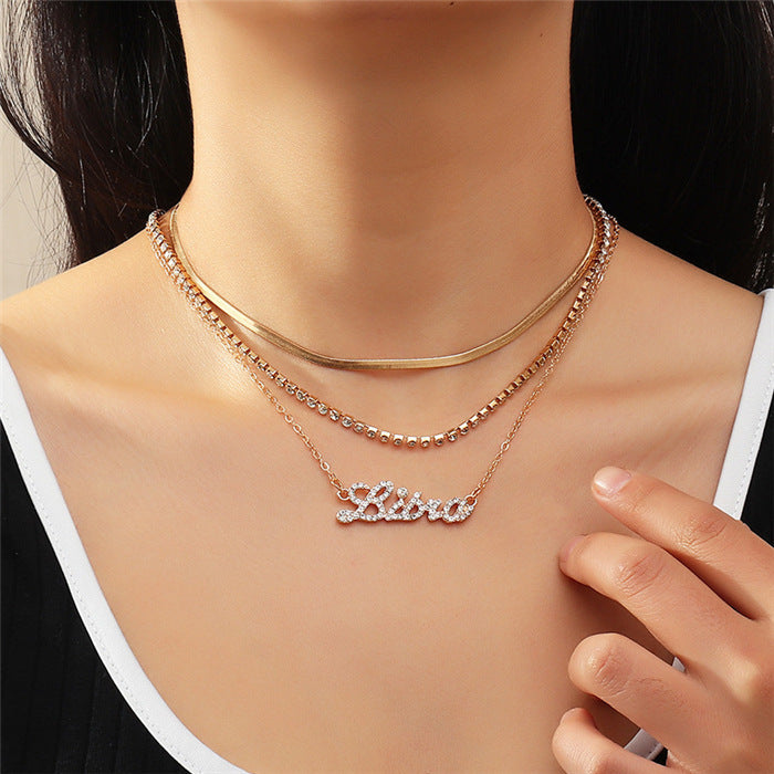 European And American Choker Necklace Choker Necklace